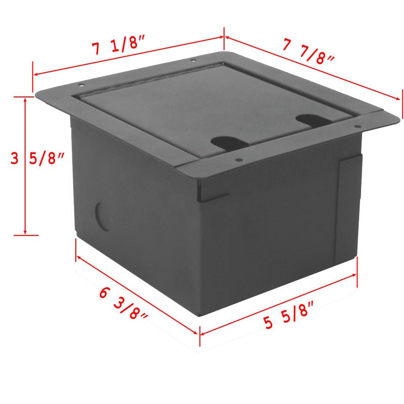MCSPROAUDIO صندوق المسرح المدمج MCSPROAUDIO مع 4 موصلات XLR أنثوية إلى ذكر تمرير - Image 5